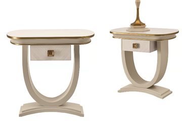 OLIVER - Bedside table with drawers by A.R. Arredamenti - view 2
